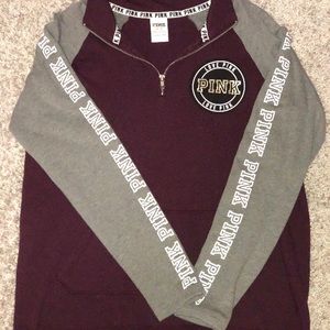 oversized soft vs pink sweater